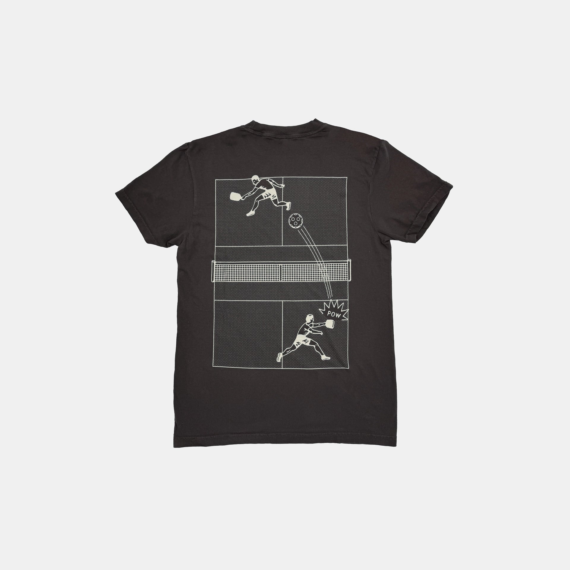 Retro Court Tee (Graphite)