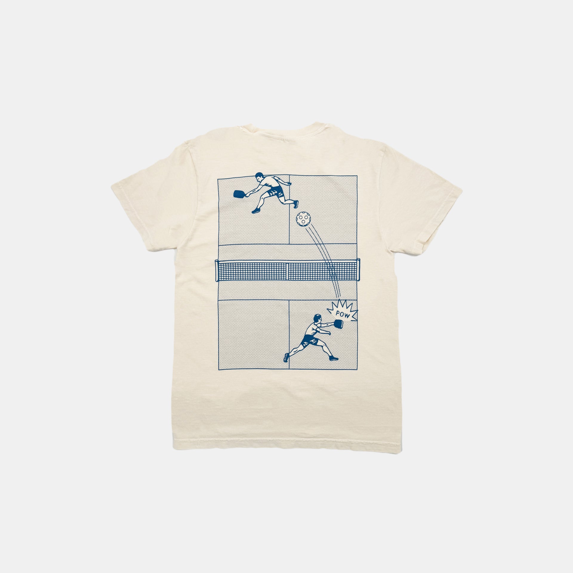 Retro Court Tee (Ivory)