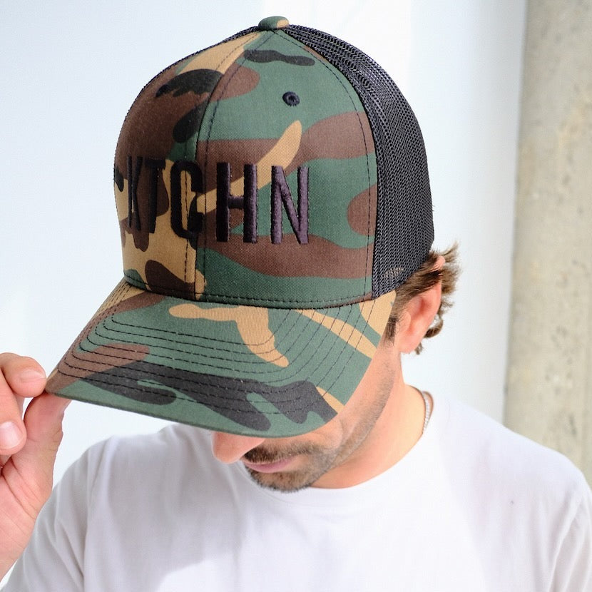 KTCHN Camo Trucker Cap