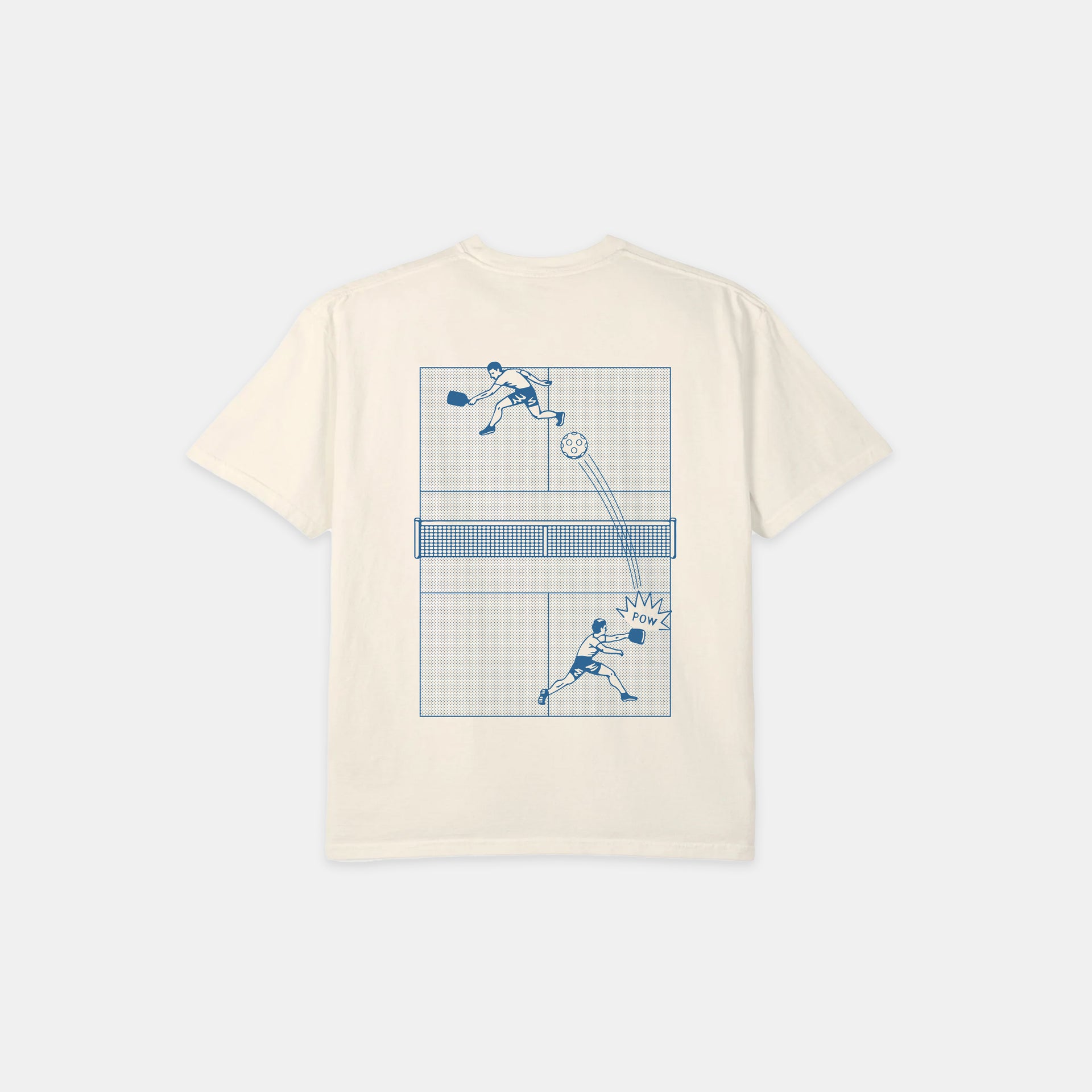 Retro Court Tee (Ivory)