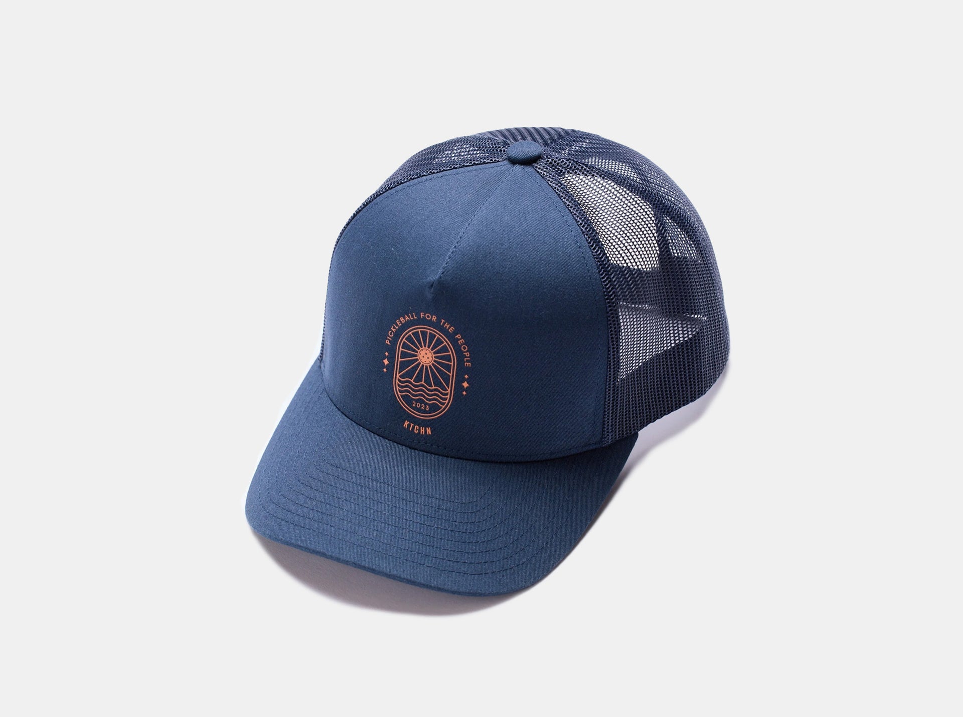 Pickleball For The People Sunset Snapback Cap