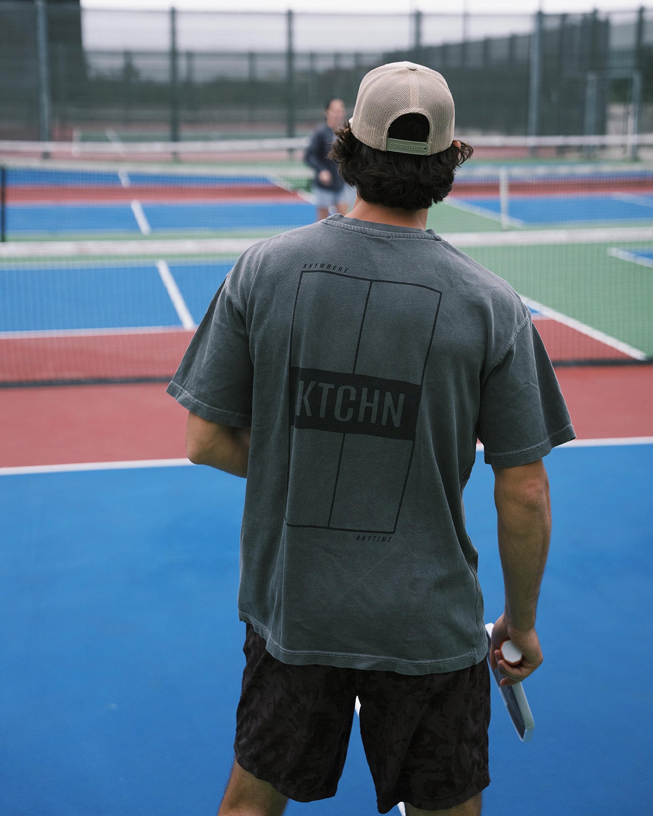 KTCHN Court Pickleball Tee (Vintage Black) - KTCHN