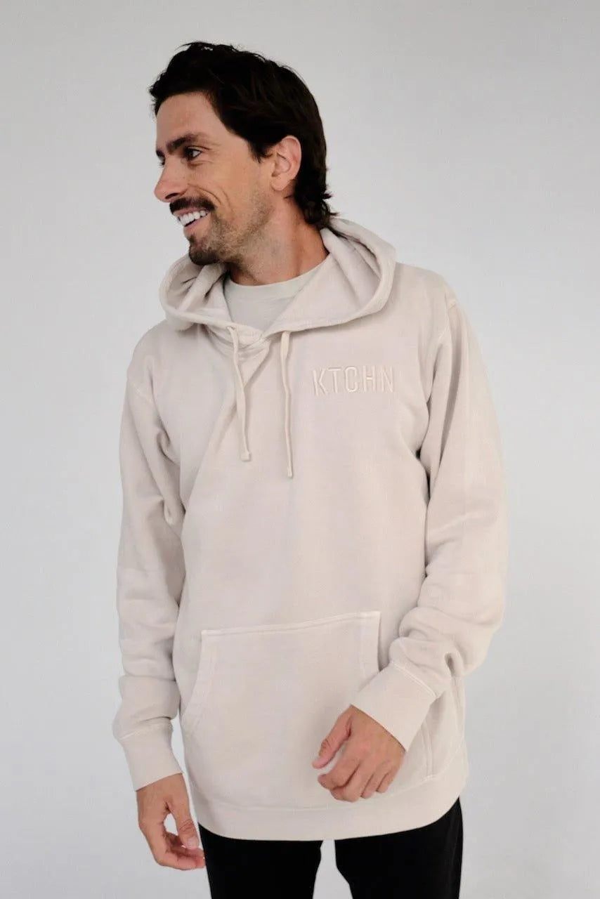 Marine Layer KTCHN Pickleball Hoodie (Beige) - KTCHN