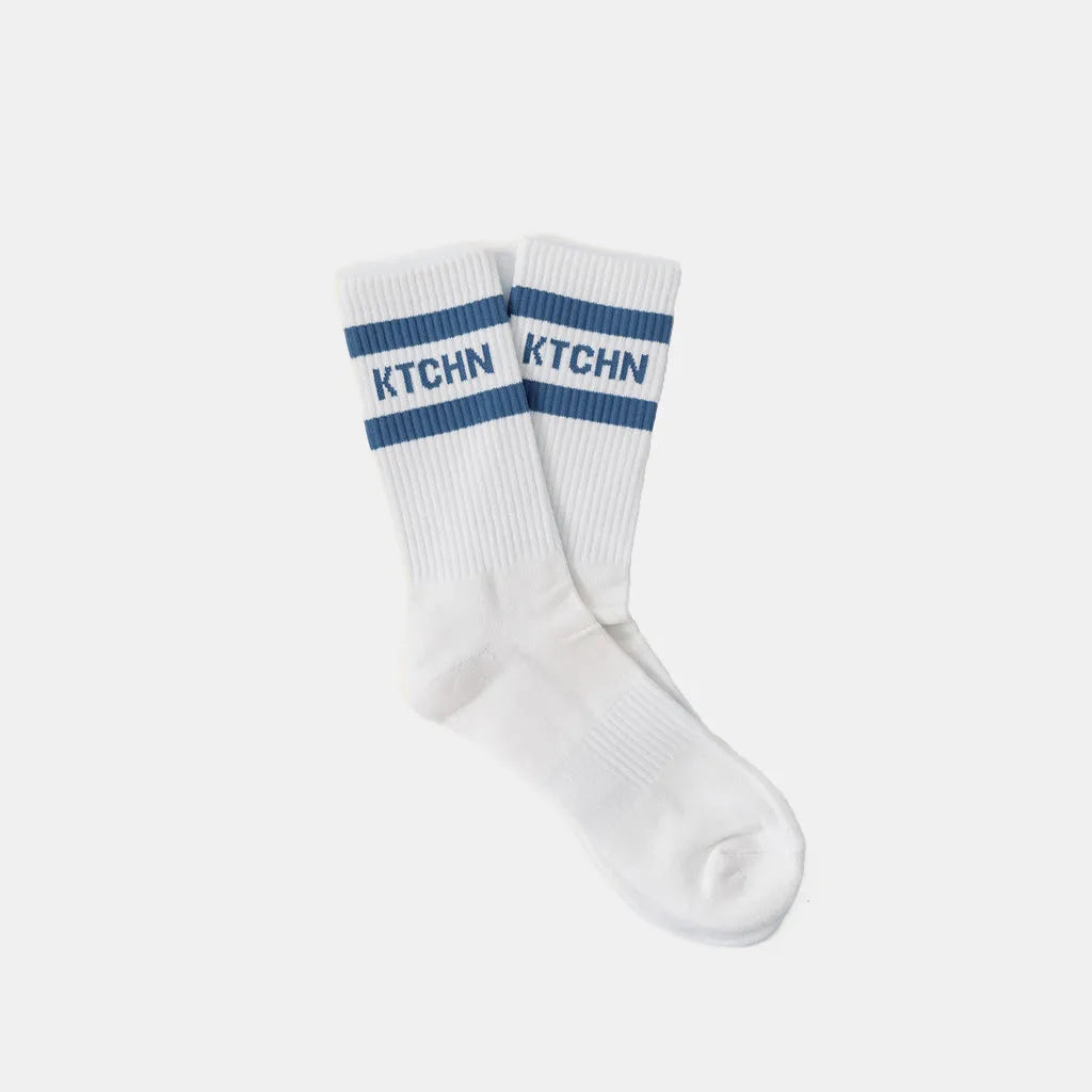 Retro Revival KTCHN Socks (Blue) - KTCHN