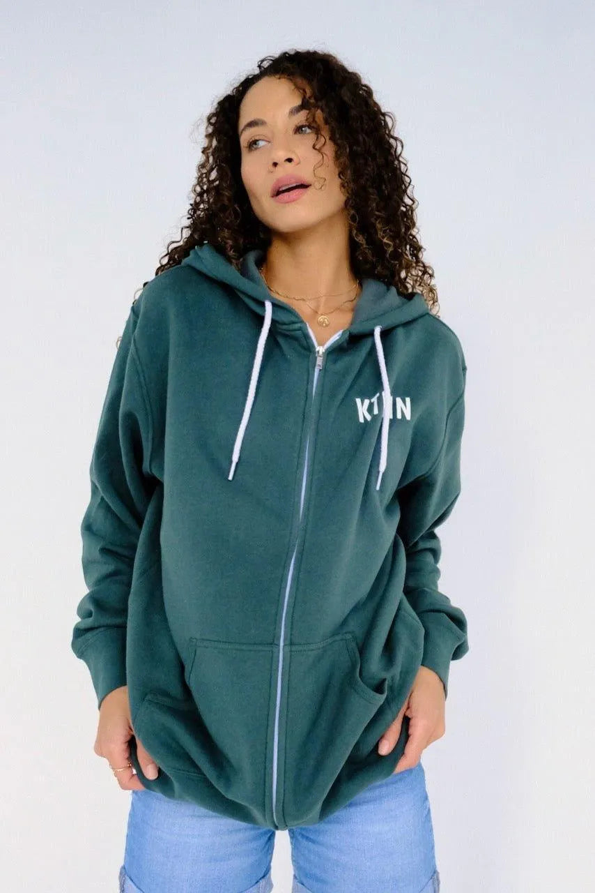 Sunday Morning Zip Pickleball Hoodie - KTCHN