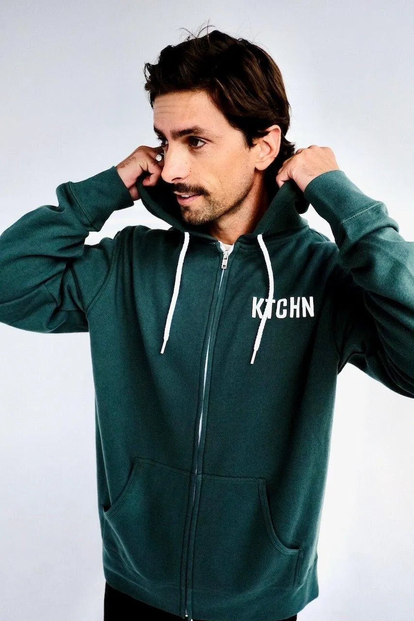 Sunday Morning Zip Pickleball Hoodie - KTCHN