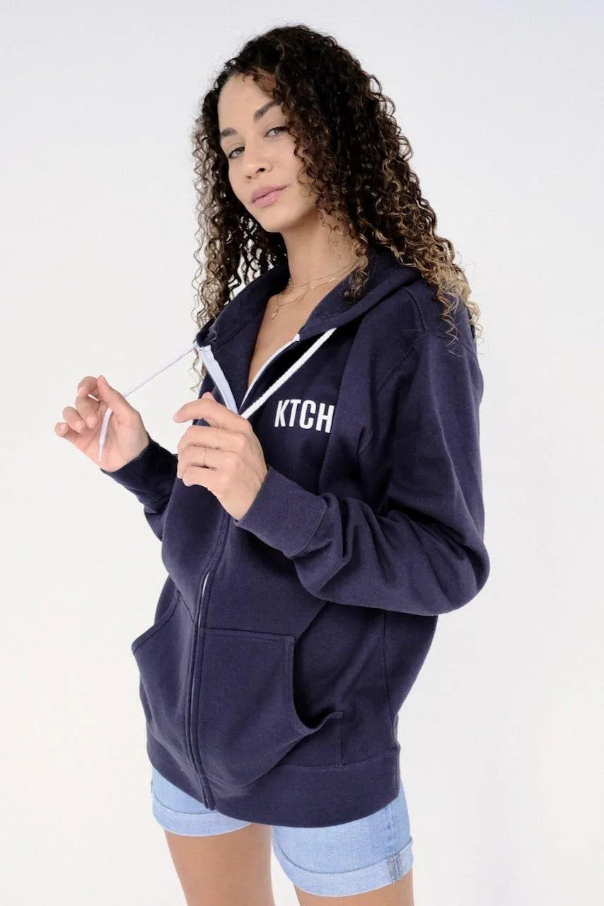 Sunday Morning Zip Pickleball Hoodie - KTCHN